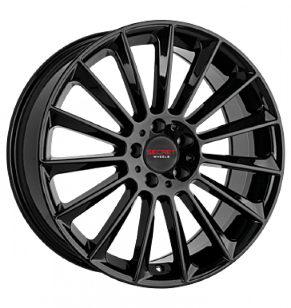 Secret Wheels, SW1, 8x19 ET37 5x112 66,6, black