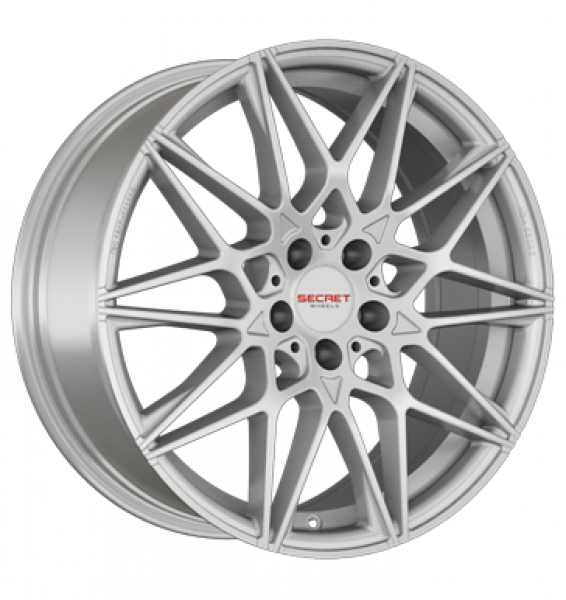 Secret Wheels, SW2, 8x19 ET27 5x112 66,7, silver polish