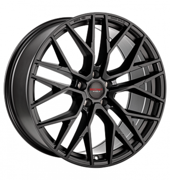 Secret Wheels, SW4, 7,5x17 ET45 5x112 66,6, black matt